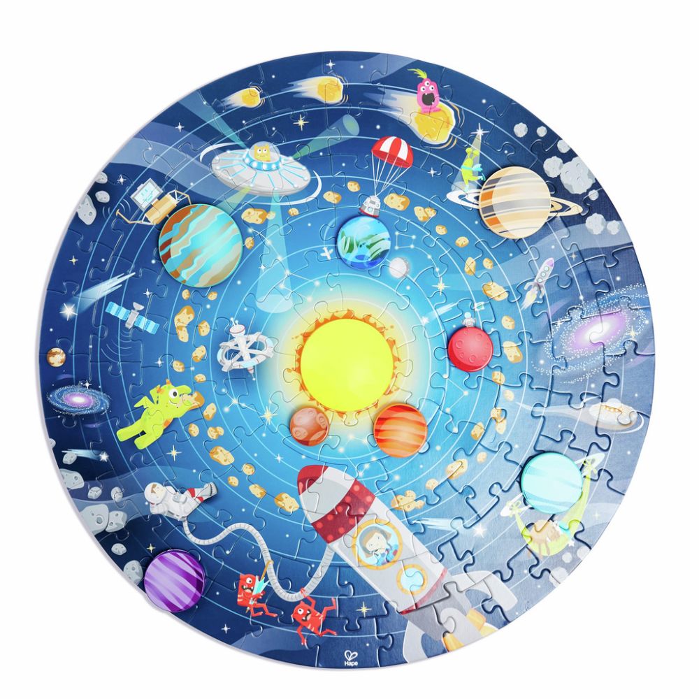 Hape Solar System Puzzle 93 piezas 5-9 años
