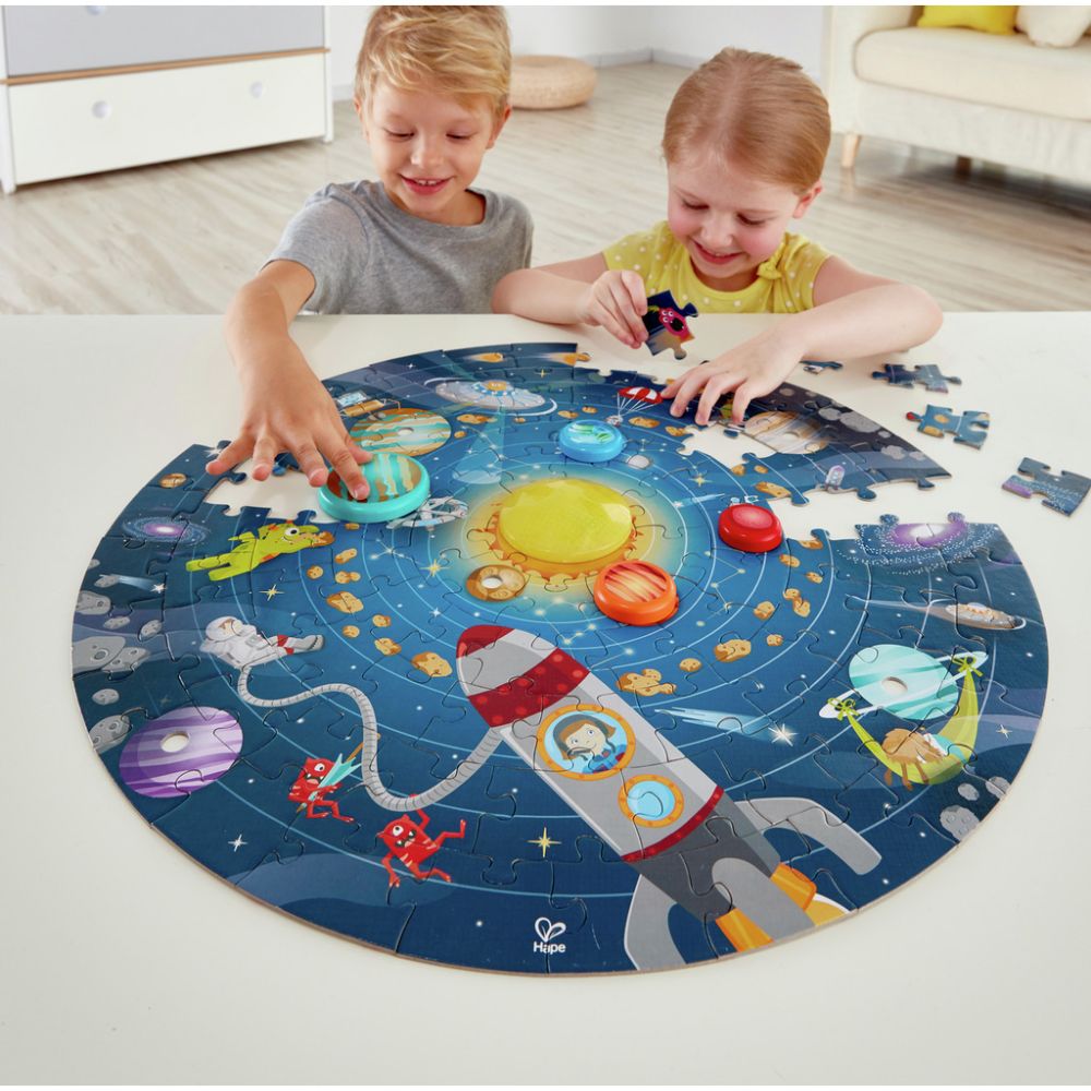 Hape Solar System Puzzle 93 piezas 5-9 años