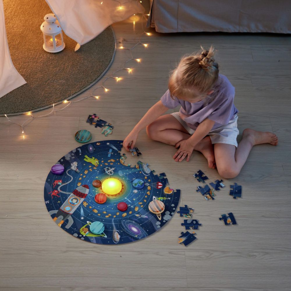 Hape Solar System Puzzle 93 piezas 5-9 años