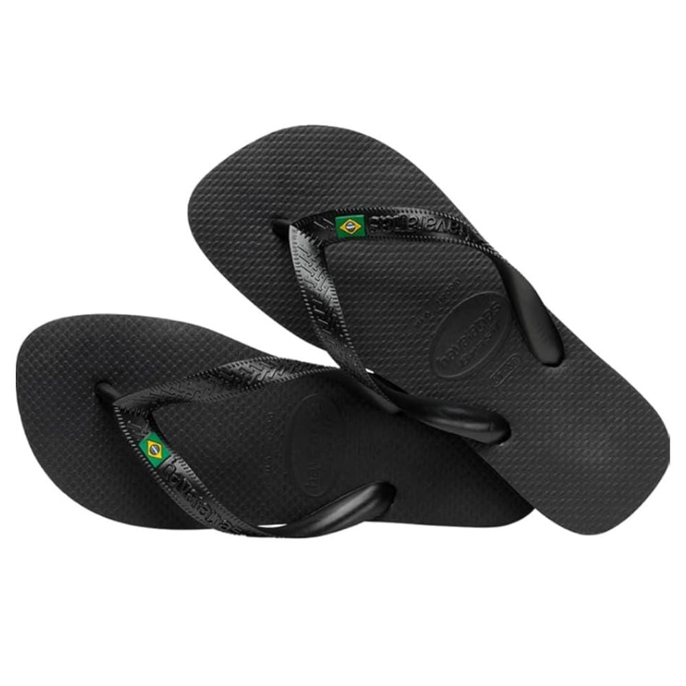 Havaianas Sandalias Para Caballeros Brasil Black