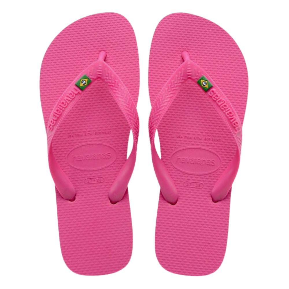 Havaianas Sandalias Para Damas Flop Brasil Pink Flux