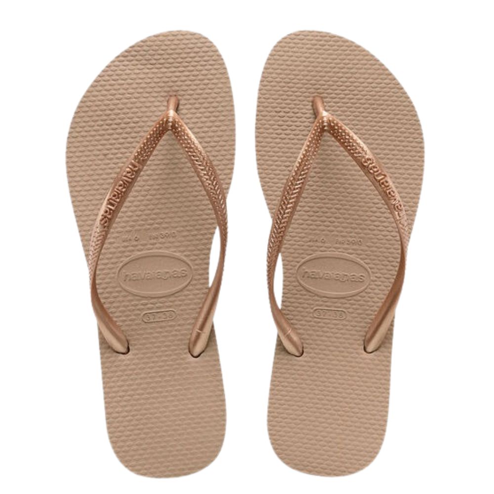 Havaianas Sandalias Para Damas Slim Rose Gold