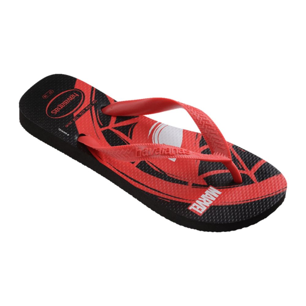 Havaianas Sandalias Para Niños Top Marvel Logomania Spiderman