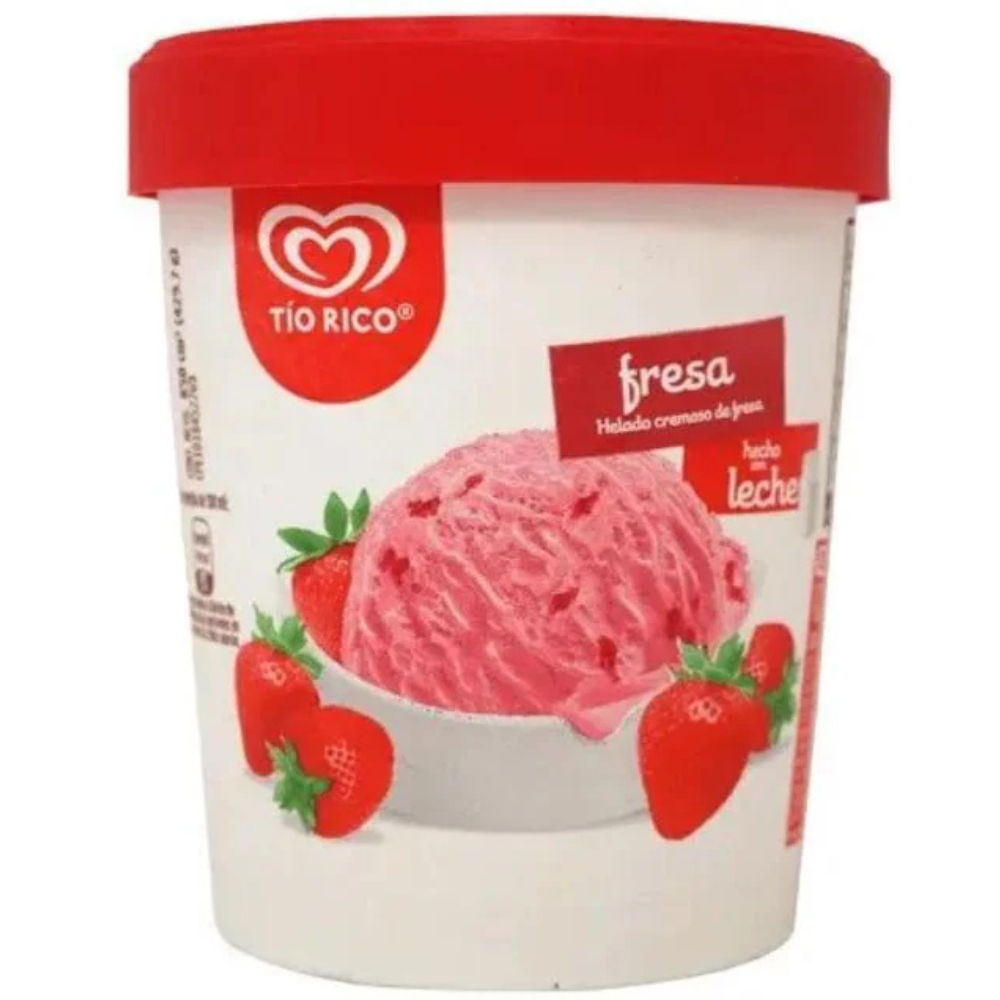 Helado Tio Rico Fresa 850cm