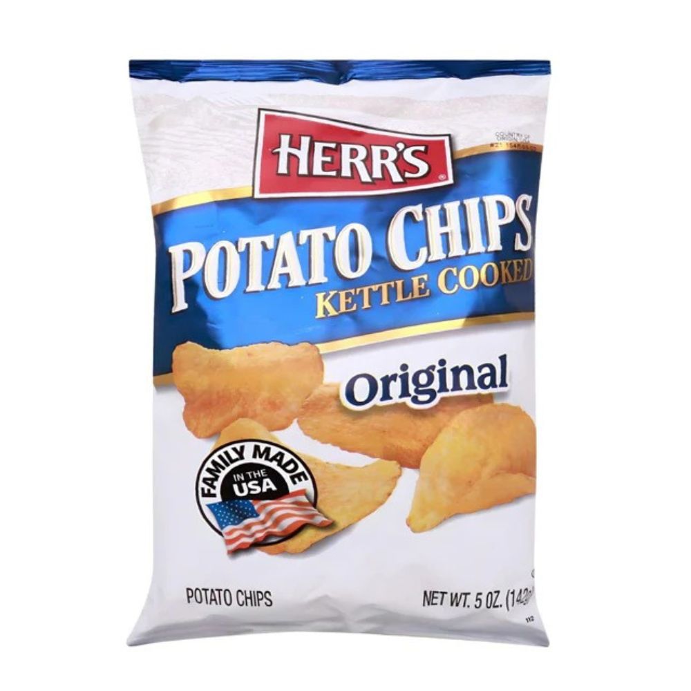 Herr's Potato Chips Original 142gr