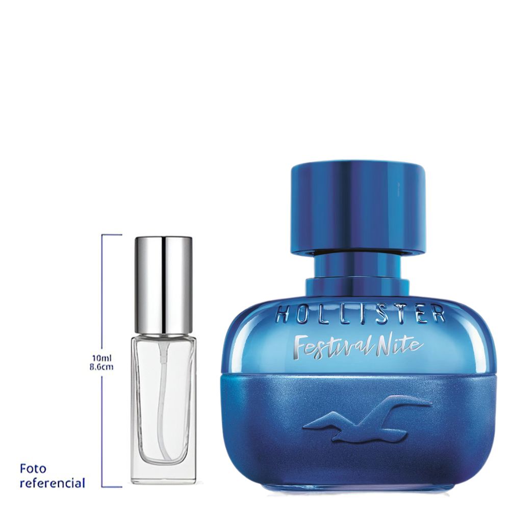 Hollister Festival Nite Decant Travel Size Eau de Toilette For Men