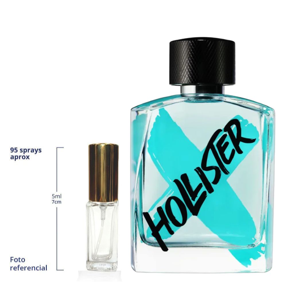 Hollister Wave X Decant Travel Size Eau de Toilette For Men