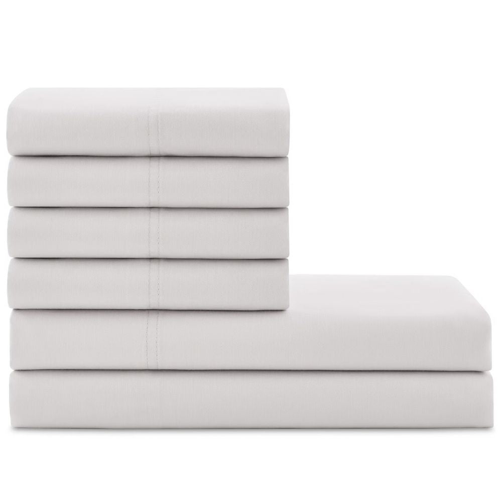Hotel Style Queen 1000 Thread Count Luxury Sheet Set Platinum Silver