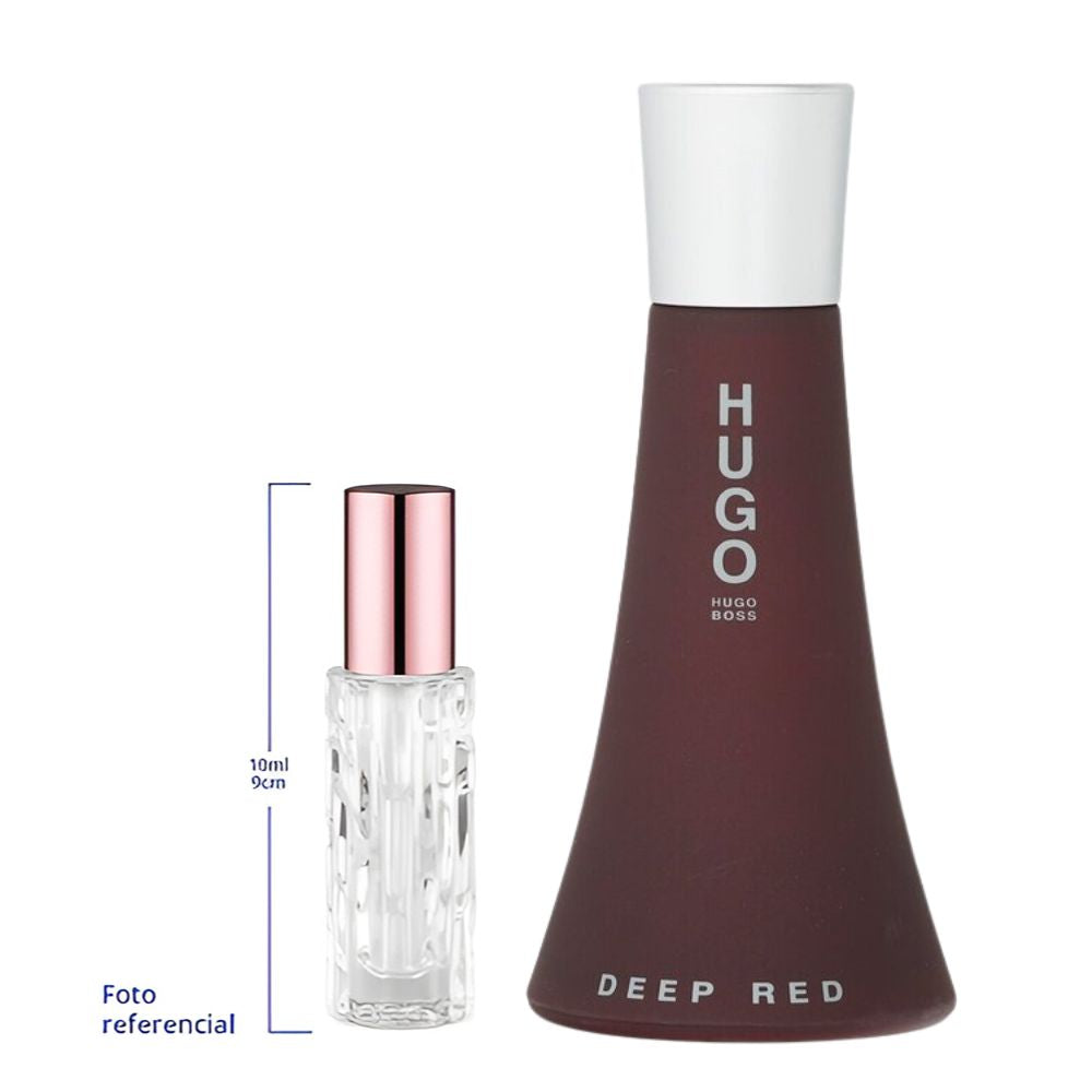 Hugo Boss Deep Red Decant Travel Size 5ml y 10ml de 75 a 150 Sprays Aprox Eau De Parfum For Men