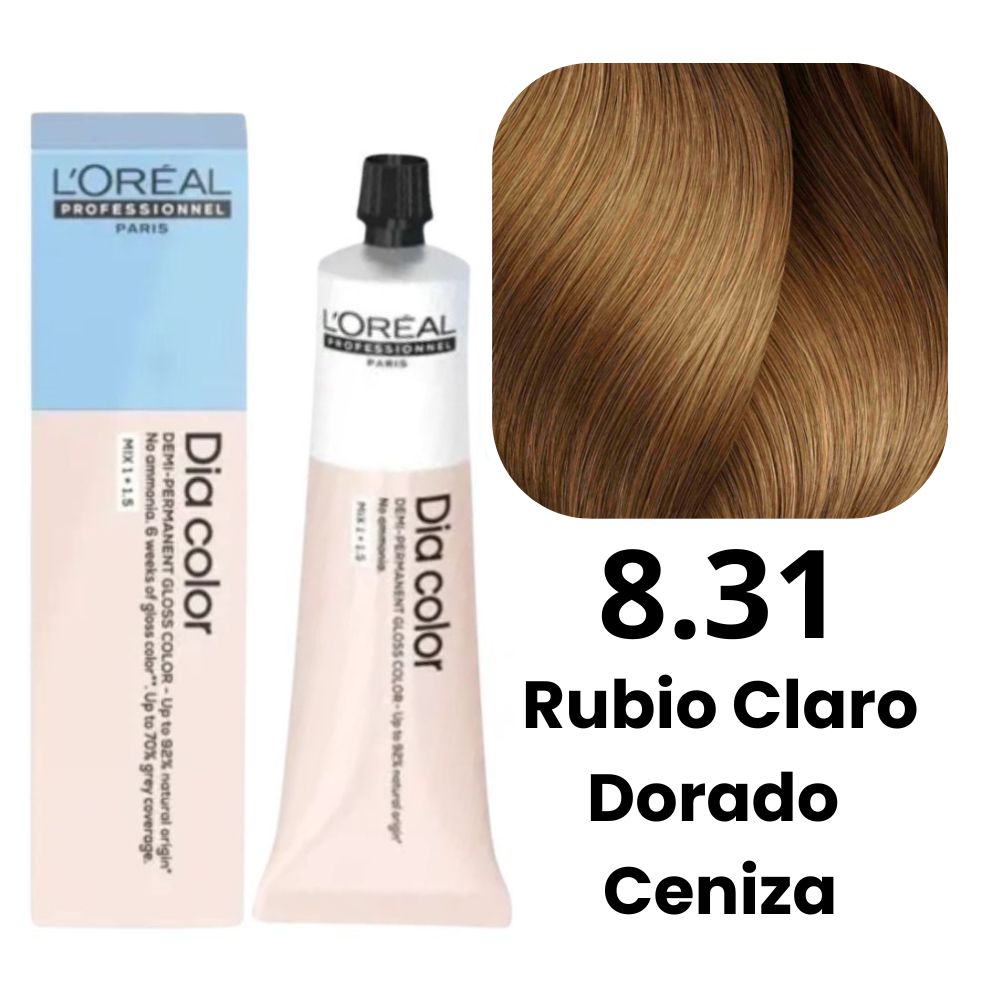 L'Oreal Tinte Dia Color N.8.31 Sin Amoniaco 60ml