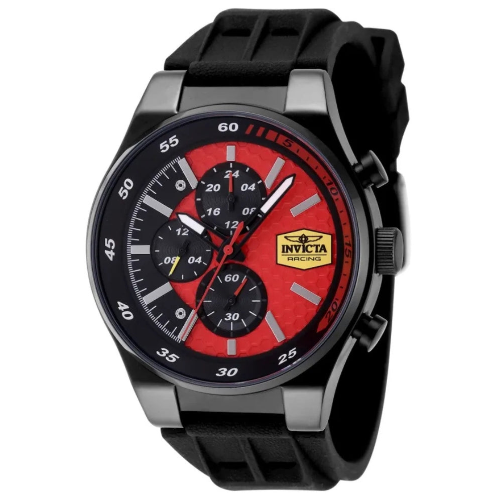 Invicta Racing 48877 Reloj Para Caballeros Esfera Roja 44mm