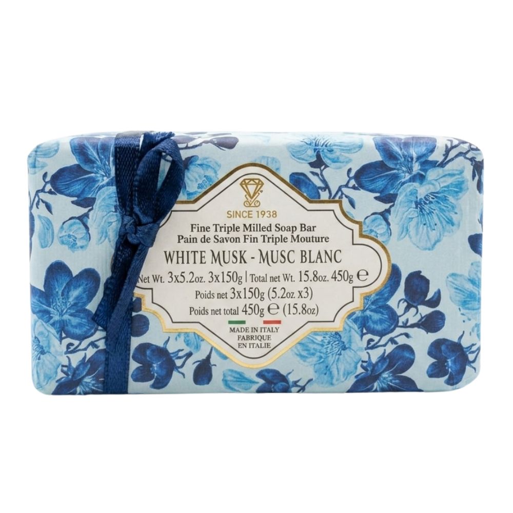 Jabón de Barra Zeni Since 1938 White Musk Pack 3 Und