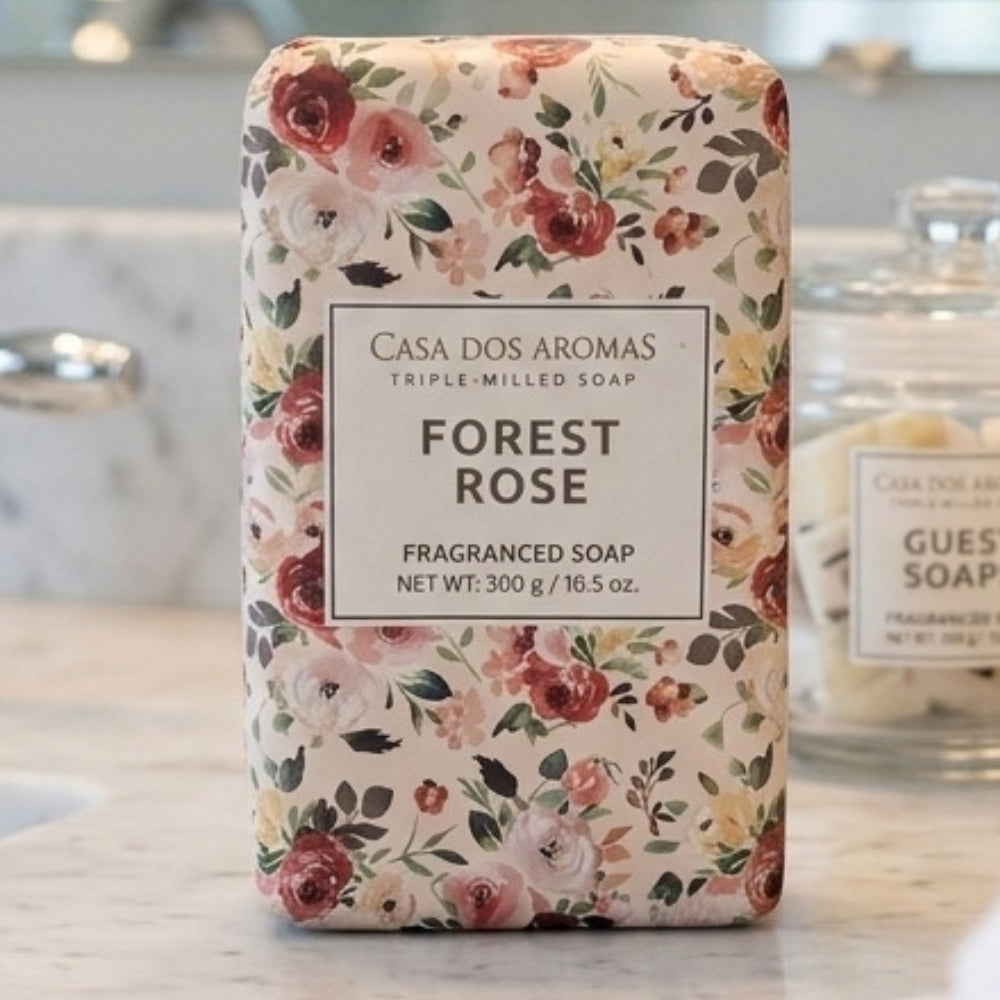 Casa Dos Aromas Jabón En Barra Forest Rose 300g