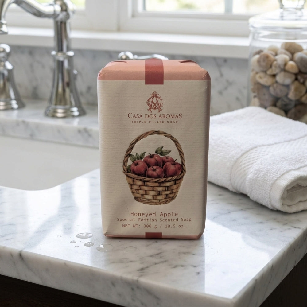 Casa Dos Aromas Jabón En Barra Honeyed Apple 300g
