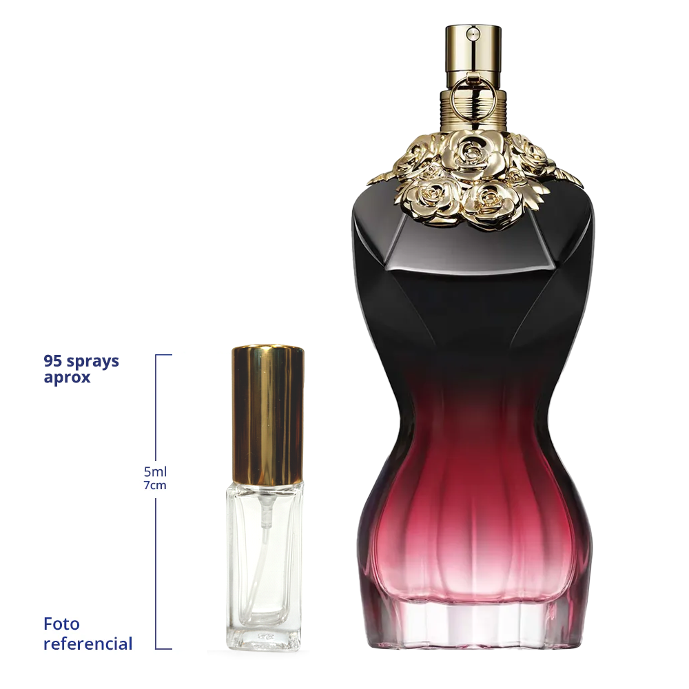 Jean Paul Gaultier La Belle Intense Decant Travel Size 5ml y 10ml 75 a 150 Sprays Aprox Eau De Parfum For Woman