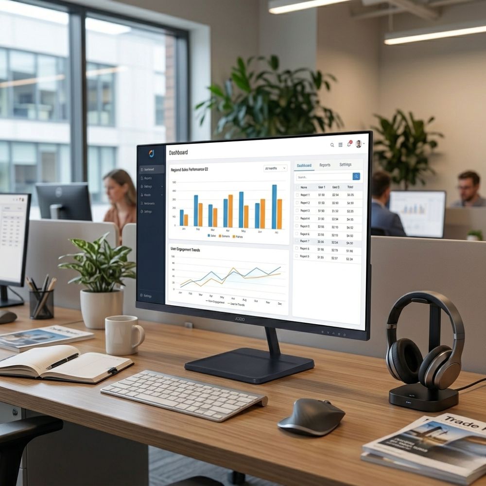 Jemip Monitor 31.5″ Office Max Color Negro