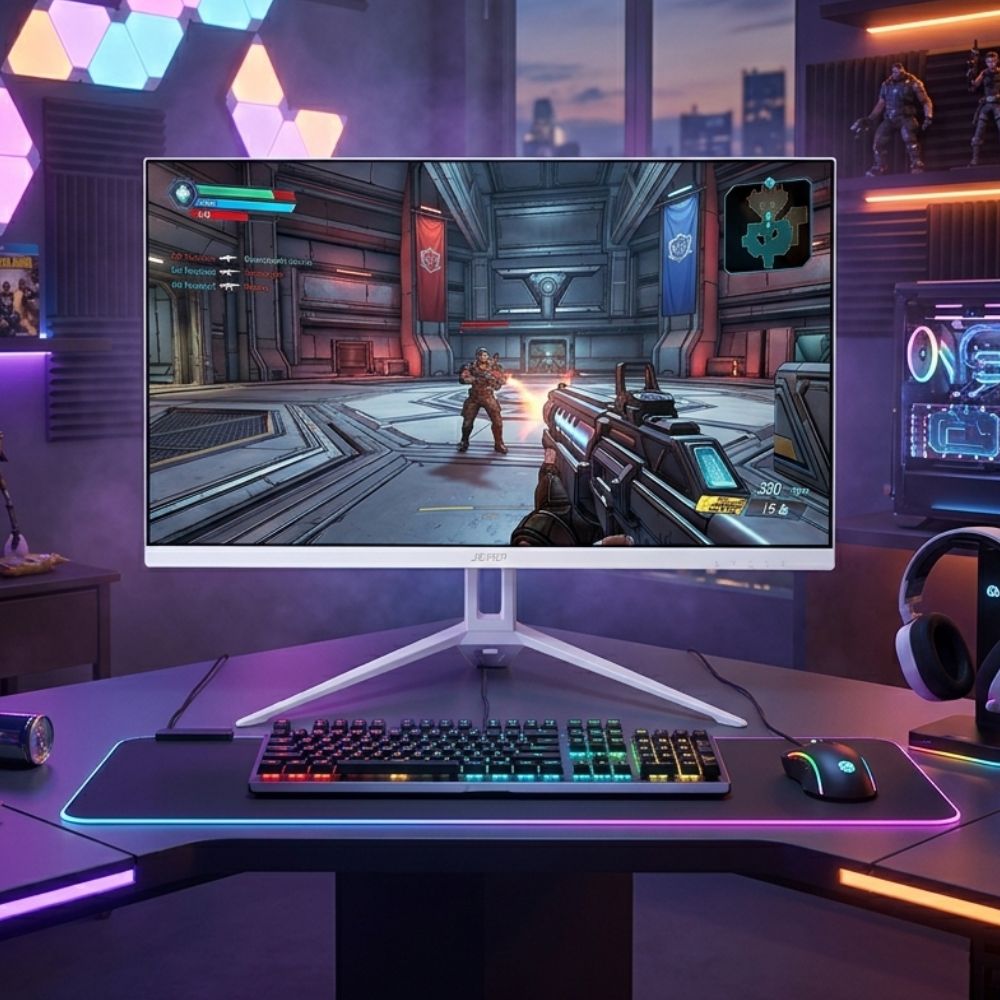 Jemip Monitor Gaming Zeta One Full Hd 21.5" Color Blanco