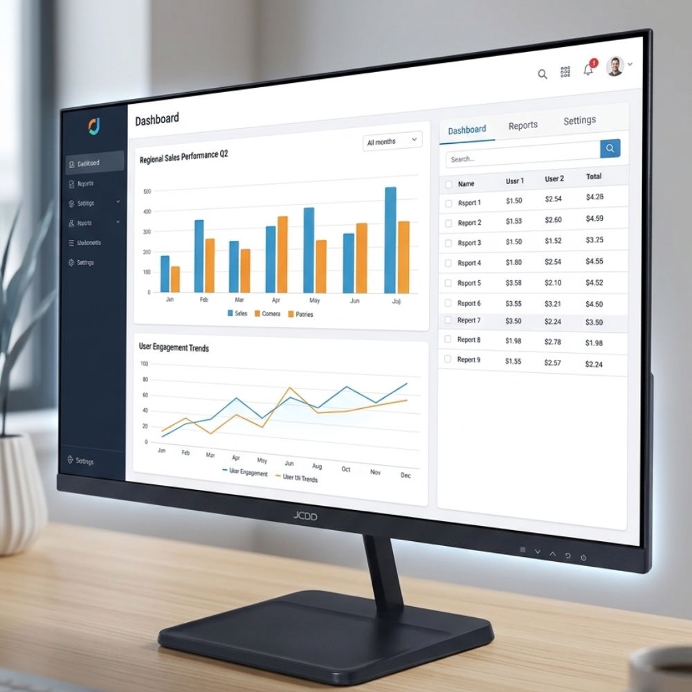 Jemip Monitor 31.5″ Office Max Color Negro