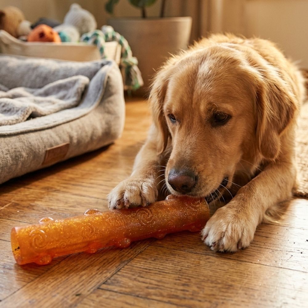 Kong Juguete Para Perros Squeezz Crackle Stick Assorted Large