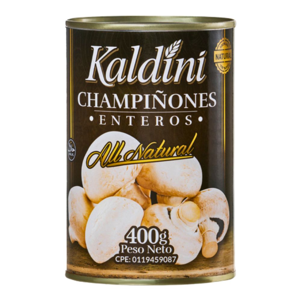 Kaldini Champiñones Enteros Al Natural 400 gr