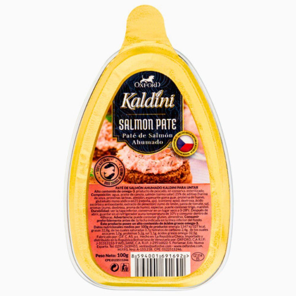 Kaldini Pate de Salmon Ahumado 100gr