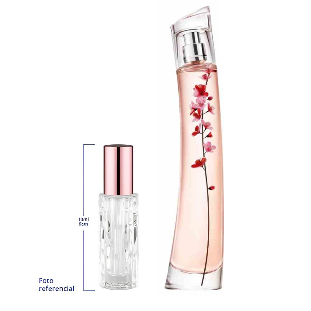 Kenzo Flower Ikebana Decant Travel Size 5ml y 10ml de 75 a 150 Sprays Aprox Eau De Parfum For Woman