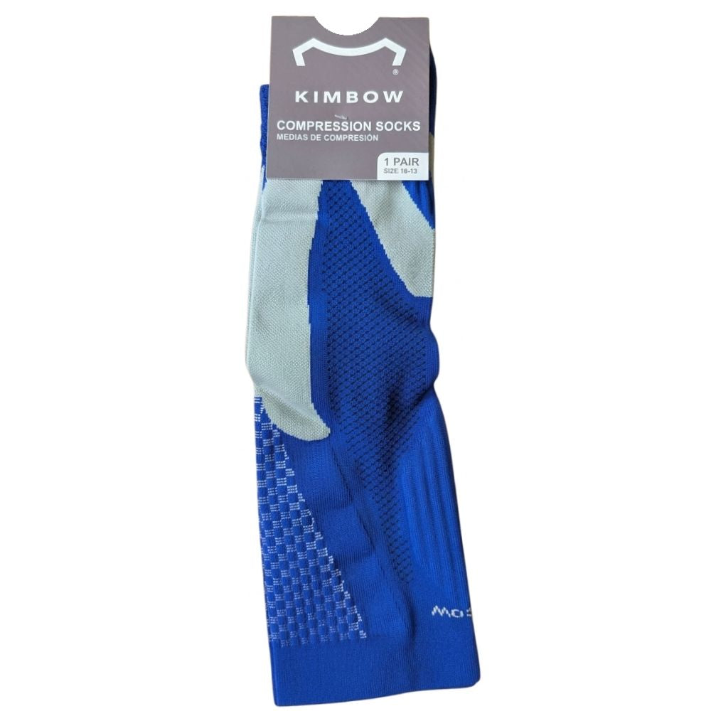Kimbow Medias De Compresión Azul Marino 1 Par Talla 10-13