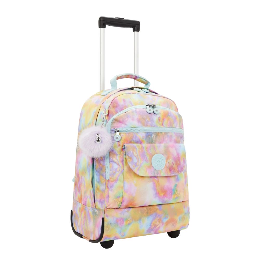 Kipling Bolso Con Ruedas Saana Bubble Slick