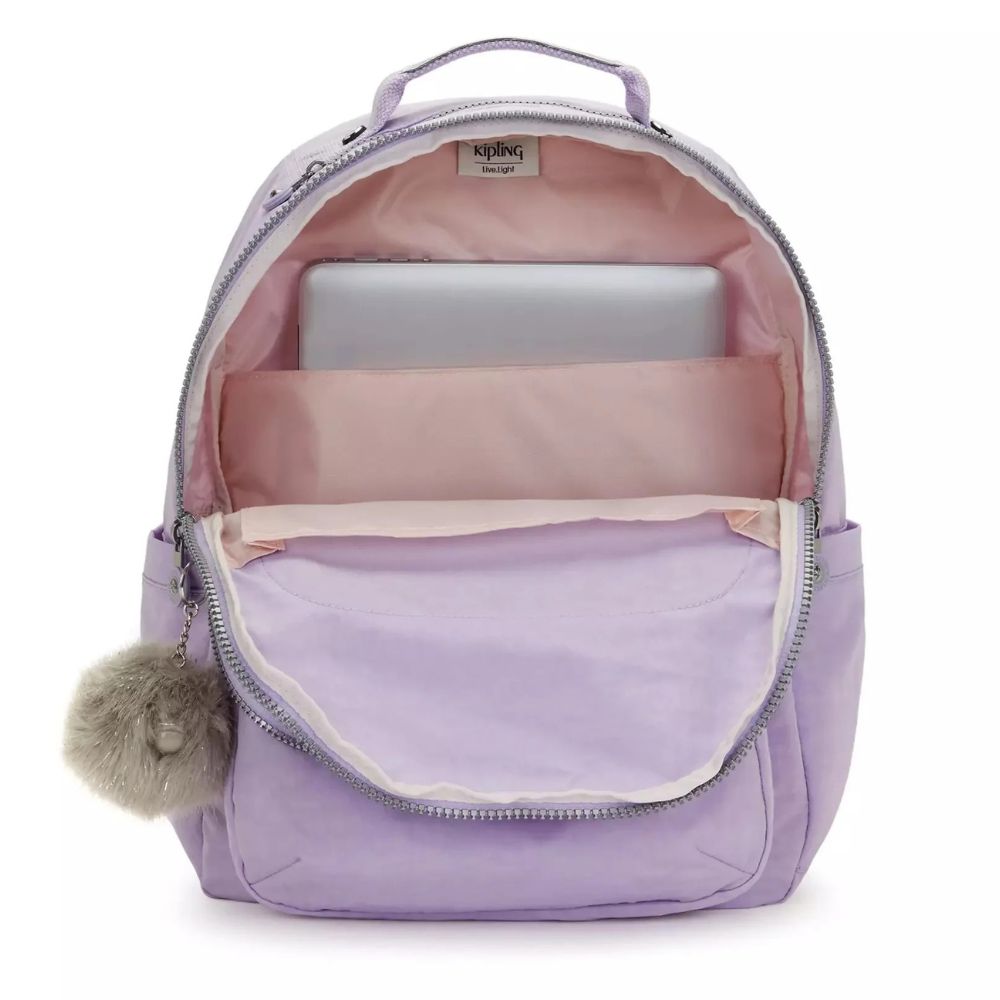 Kipling Bolso Seoul Bridal Lavender M