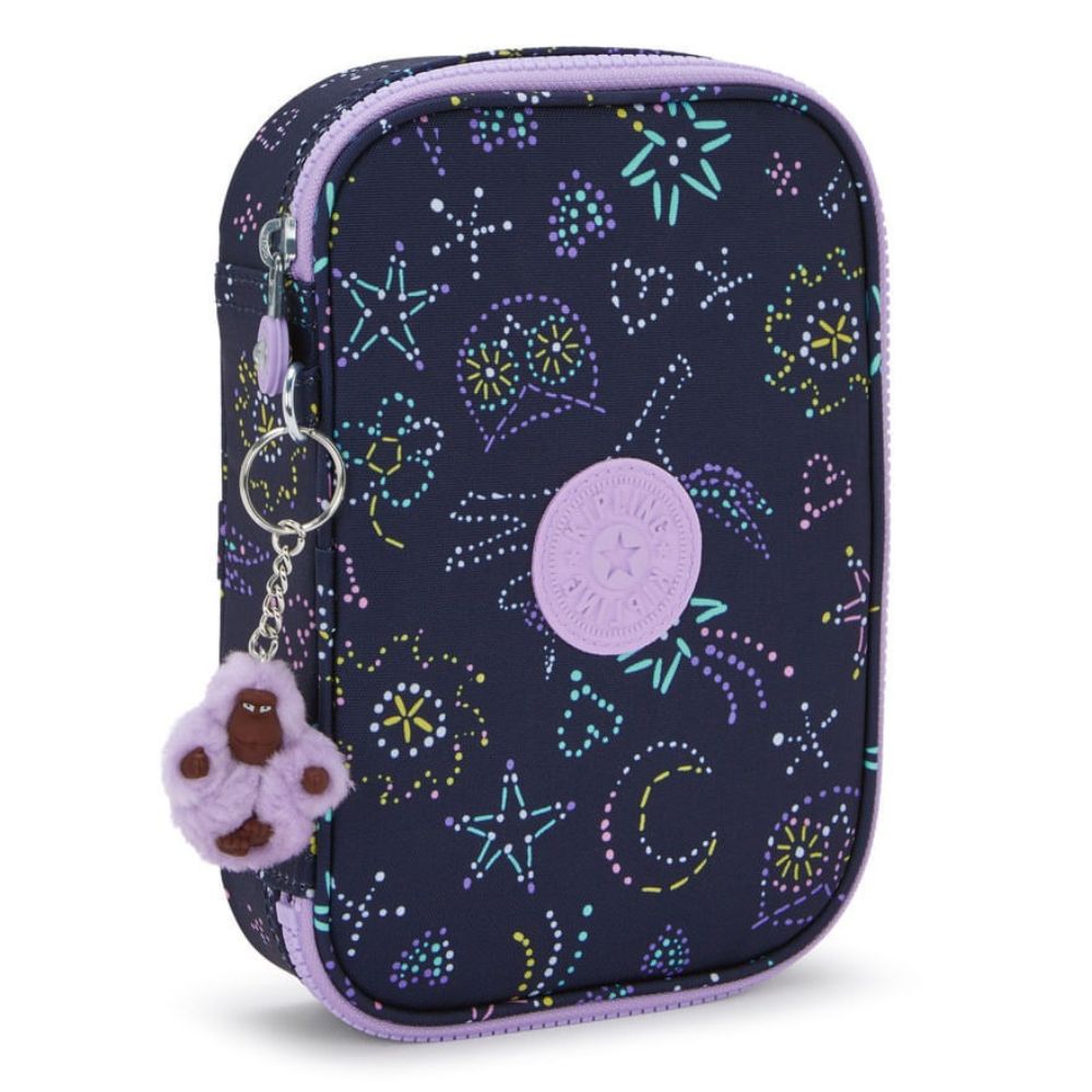 Kipling Cartuchera 100 Pens Unicorn Star
