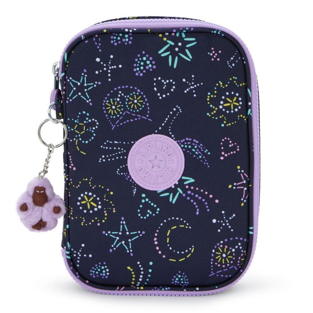 Kipling Cartuchera 100 Pens Unicorn Star