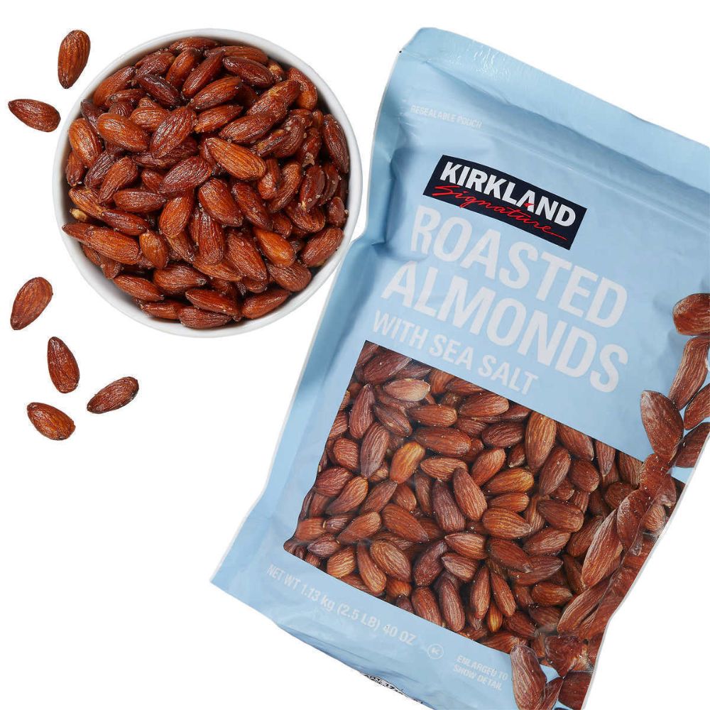 Kirkland Roasted Almonds Sea Salt 1.13kg Almendras