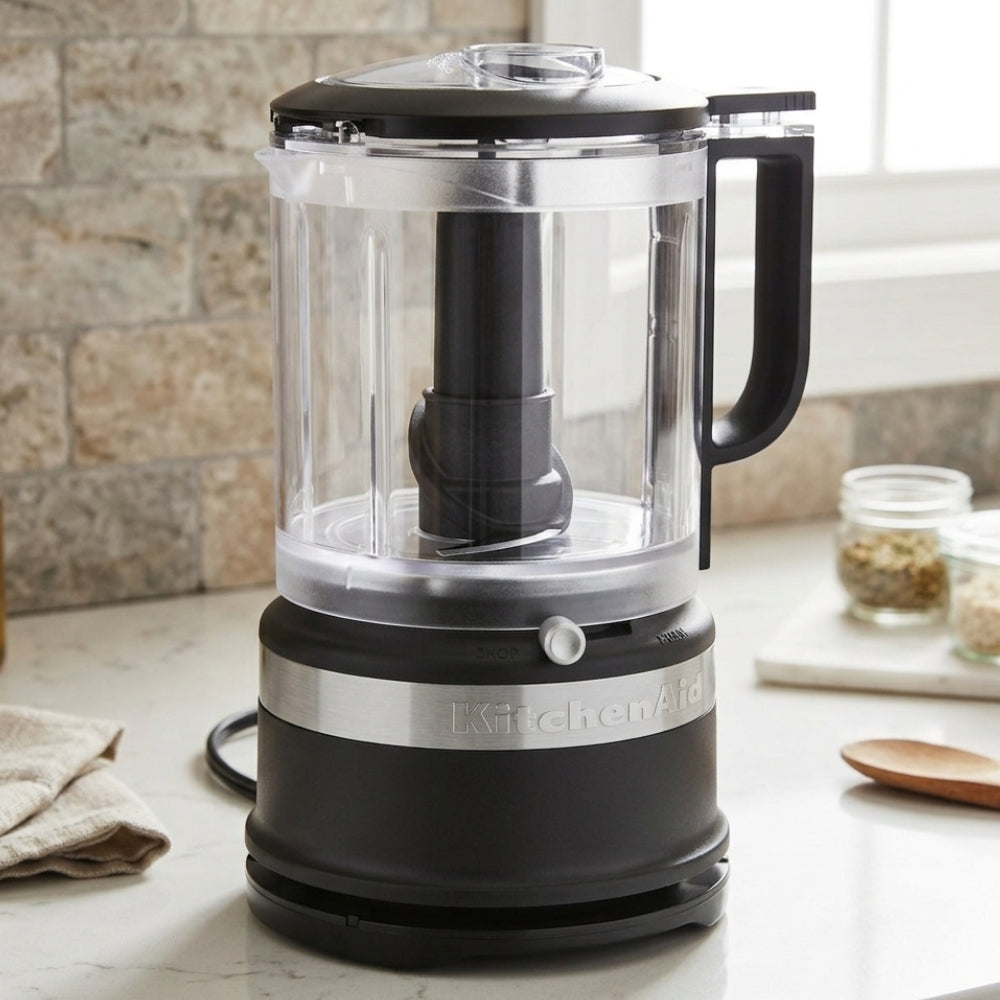 KitchenAid Picador De Alimentos 5 Tazas Negro Mate