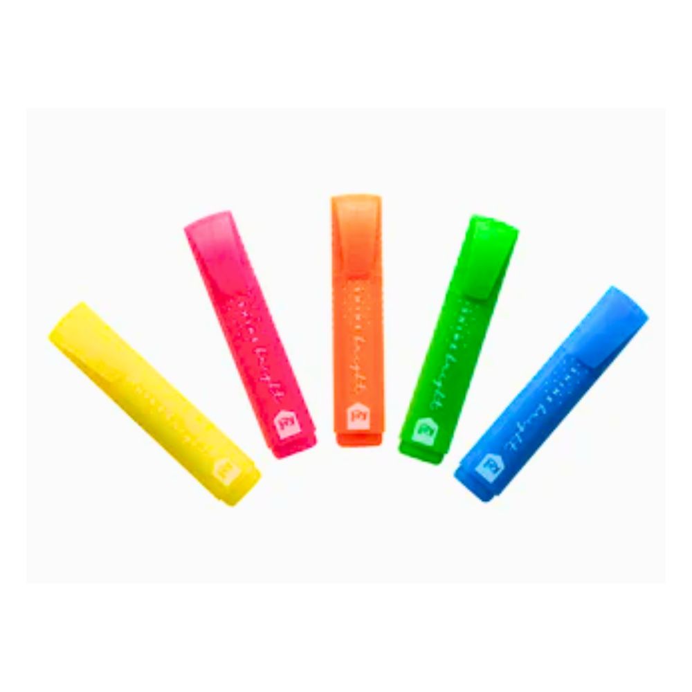 Kiut Macadores Resaltadores Neon 5 Unidades