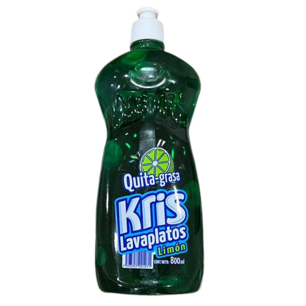 Kris Lavaplatos Quita Grasas Limón 800ml