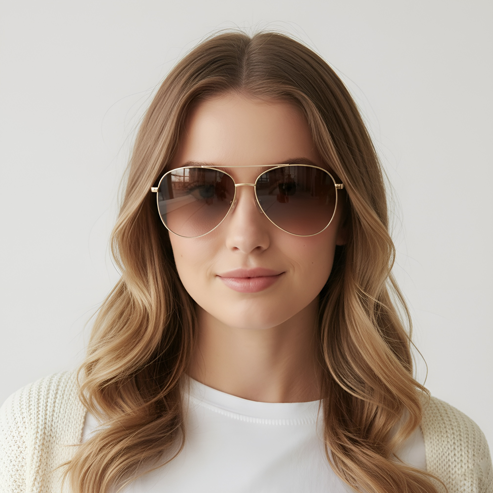 Quay Vivienne Lentes De Sol Para Damas 100% UV Protection