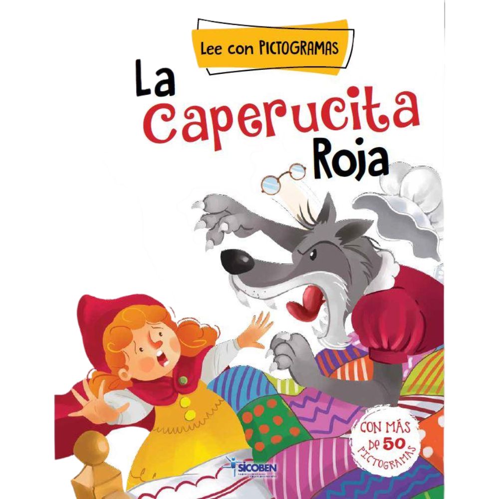 Libro De Lectura Con Pictogramas La Caperucita Roja 16 pag