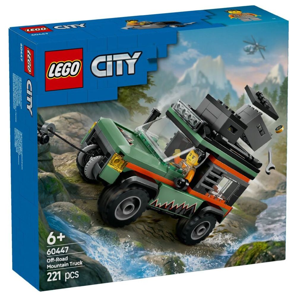 Lego City Off-Road Mountain Truck 221pzas 6+