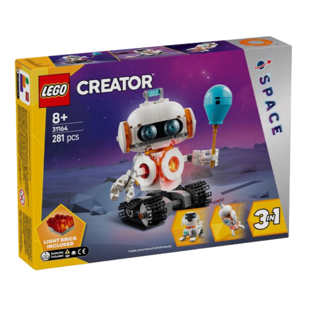 Lego Creator Space Robot 281 Pzas 8+