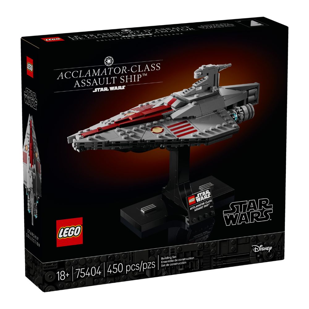 Lego Star Wars Acclamator-Class Assault Ship 450 Pzas 18+