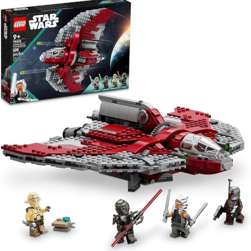 Lego Star Wars Ahsoka Tano's T-6 Jedi Shuttle 599 Pzas 9+