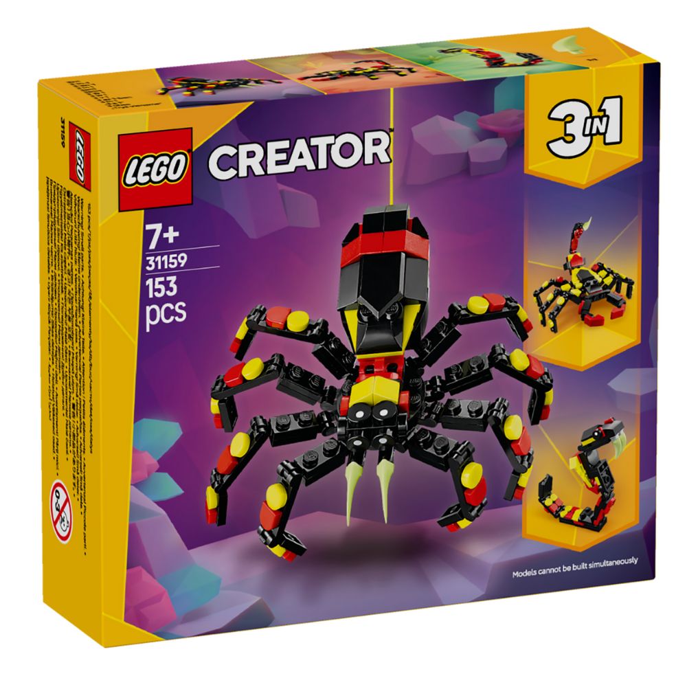 Lego Creator Surprising Spider 153Pzs 7+