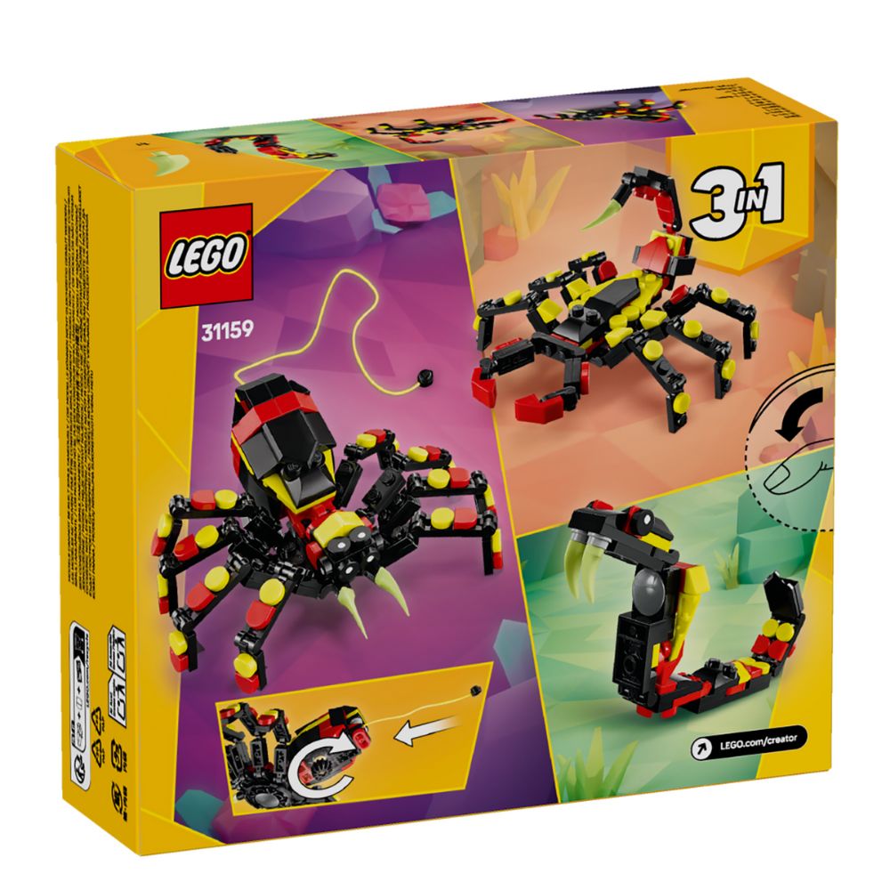 Lego Creator Surprising Spider 153Pzs 7+