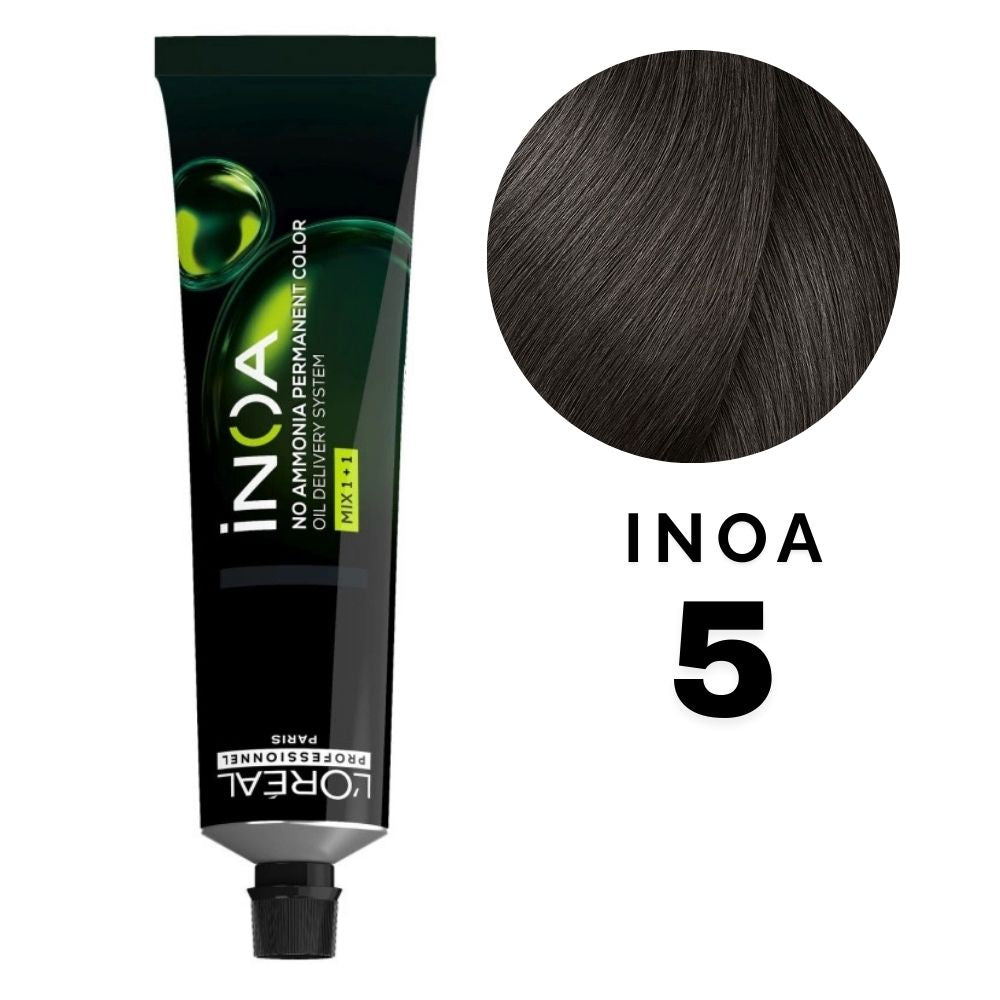 L'Oreal Inoa Profesional Color Nro. 5 Castaño Claro 60gr