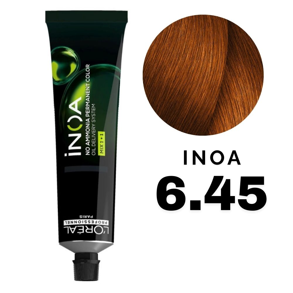L'Oreal Inoa Profesional Color Nro. 6.45 60gr