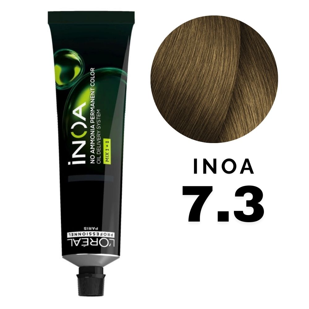 L'Oreal Inoa profesional Color Rubio Dorado Nro. 7.3 60gr