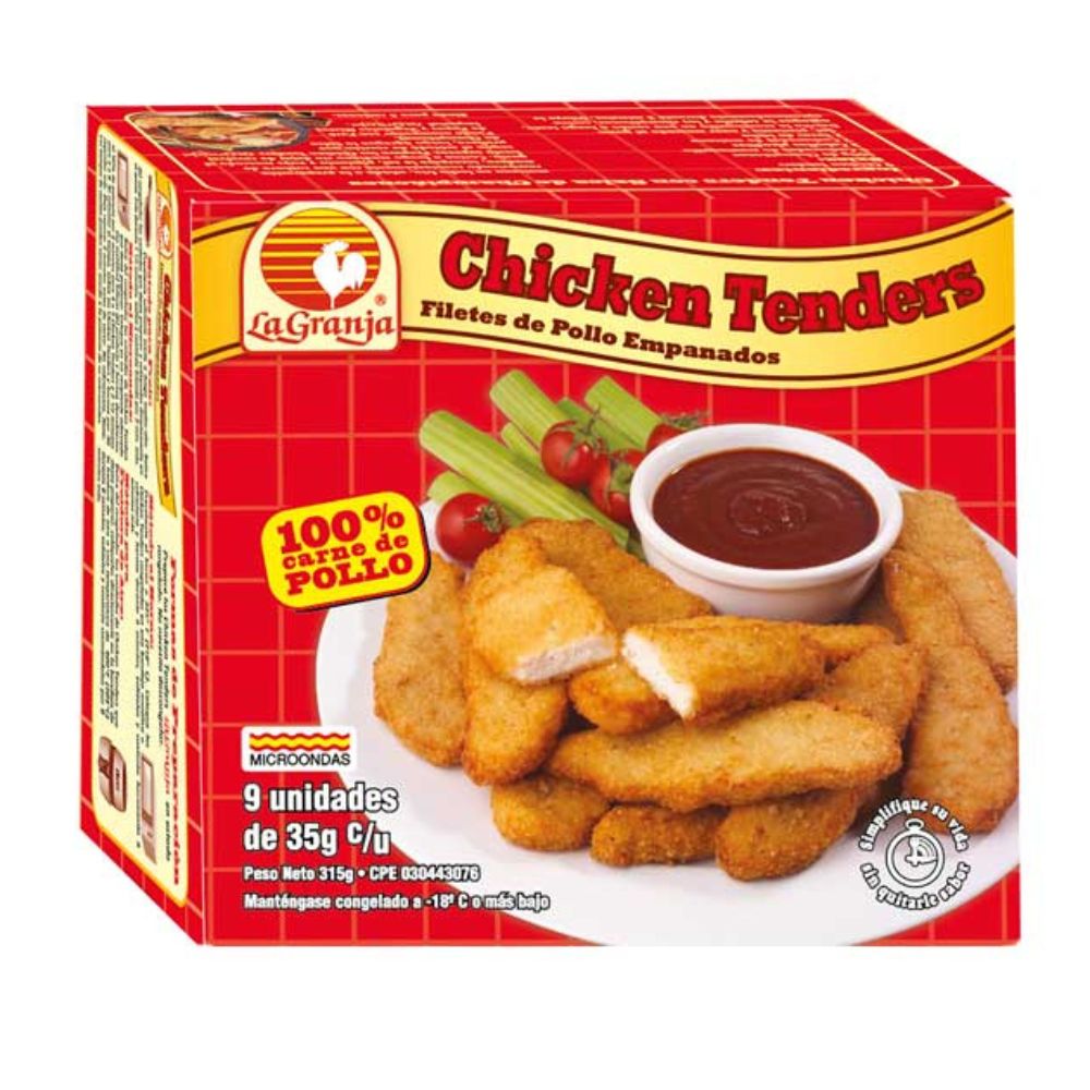 La Granja Chicken Tenders 9 Und 315gr