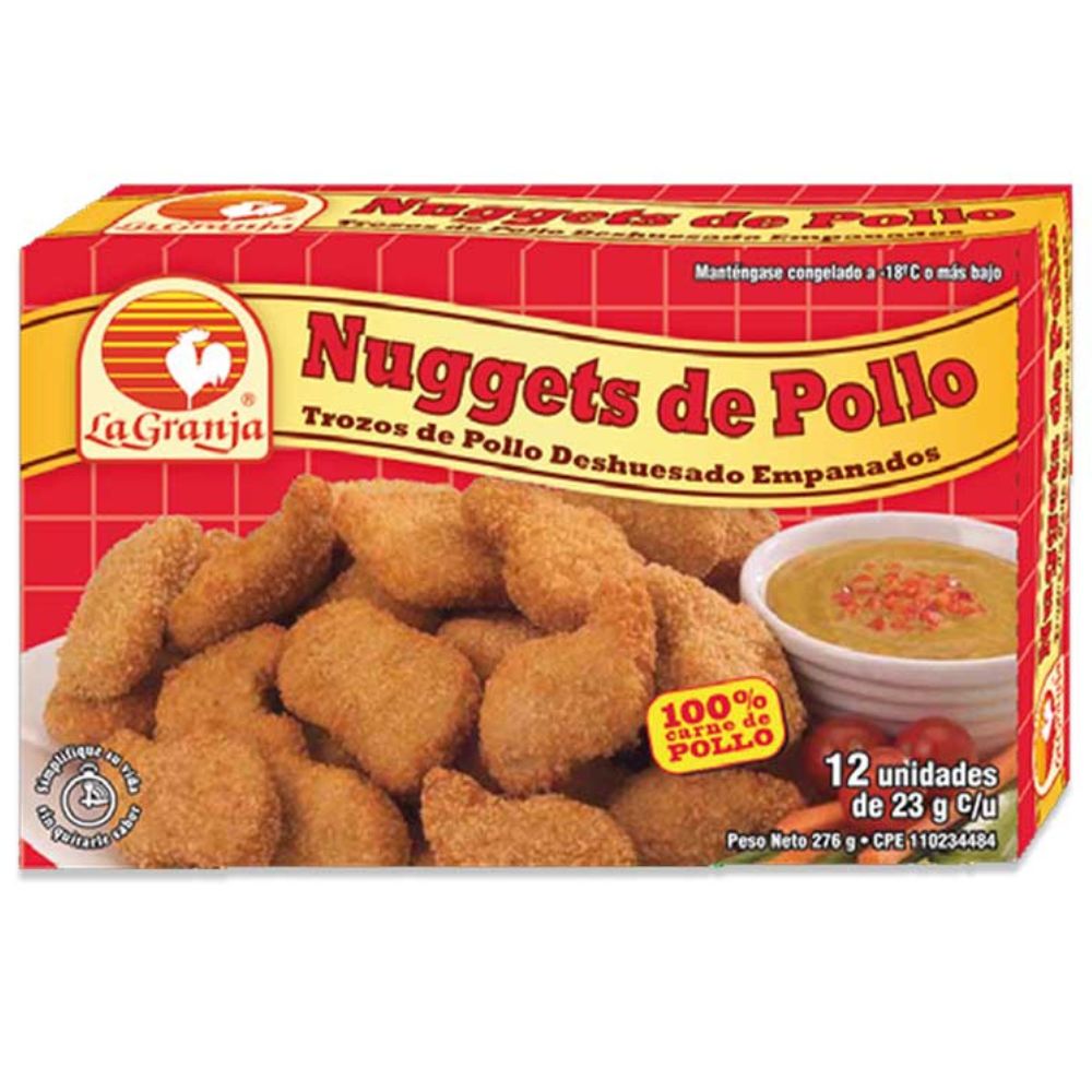 La Granja Nuggets De Pollo 12 Und 276gr