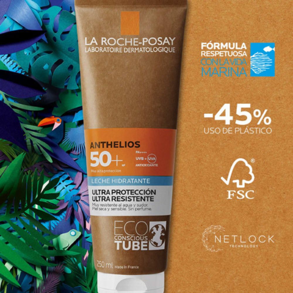 La Roche-Posay Anthelios 50 FPS Hydratisierende Lotion Eco Conscious Tube 250ml