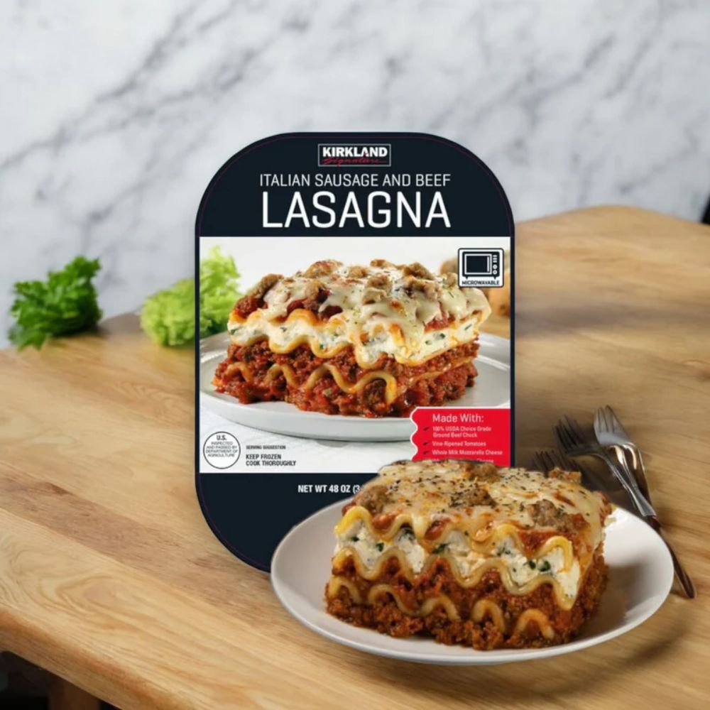 Lasagna Kirkland Italian Saucege and Beef 1.36kg